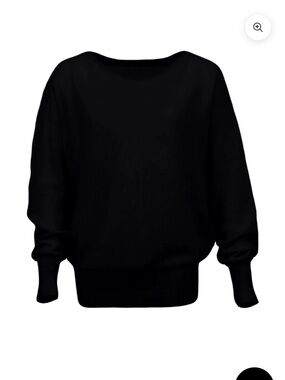 1982 100% Cashmere Boatneck Sweater - Sz S